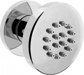 Mexen opbouw zijspuitstuk, chroom - 79361-00