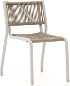 Dining tuinstoel | Manifesto  Cecita | Wicker (vlechtwerk) | Taupe | Stapelbaar | Kees Smit Tuinmeubelen