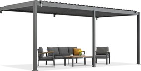Lagos 3x6 Garden Point wandpergola antraciet
