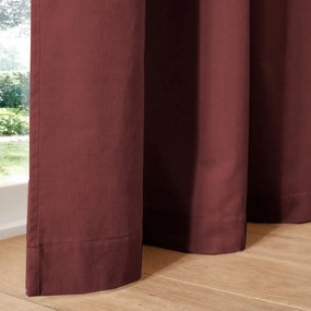 Fluwelen gordijn afgewerkt met verdekte lussen, Velvet