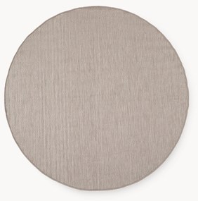 Rond dubbelzijdig indoor & outdoor vloerkleed Whitby