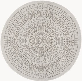 Rond dubbelzijdig in- & outdoor vloerkleed Porto