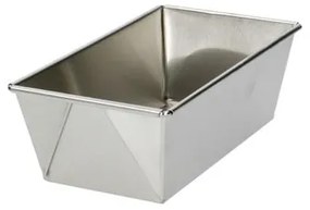 Kleine cakevorm, gerecycled rvs, PFAS-vrij, 15,5 cm x 8,5 cm
