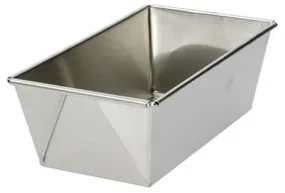 Kleine cakevorm, gerecycled rvs, PFAS-vrij, 15,5 cm x 8,5 cm