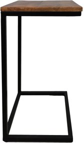 Industrieel Bijzettafel Collins Bruin