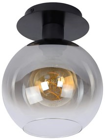 Lucide Marius plafondlamp 20cm 1x E27 zwart