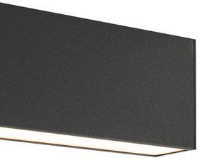 Plafondlamp zwart incl. LED 3-staps dimbaar 2700-4000K - Keane Modern Binnenverlichting Lamp