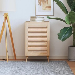 vidaXL Louvredeur 69x49,4 cm massief grenenhout