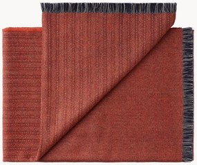 Plaid Pine van baby-alpaca met franjes