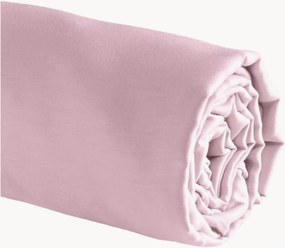 Katoenensatijnen hoeslaken Uni voor boxspring