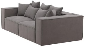 Jörn 2-Zitsbank - Ann-Louise - Donkergrijs - Jörn