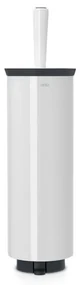 Brabantia Profile Toiletborstel - 12x11x43cm - houder- met beugel - wit 483325