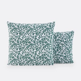 Kussensloop in gewassen katoen, Feuillage