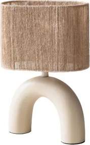 Finley Keramische Tafellamp Gardenia Wit - Sklum