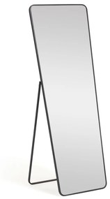 Kave Home Nyah Staande Passpiegel Zwart - 63.5x170cm