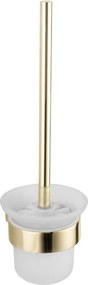 Mexen Adox toiletborstel, goud - 7018250-50