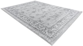Tapijt MEFE modern  2312 Ornament, kader - Structureel,  twee poolhoogte , grijskleuring