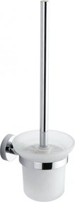 Mexen Tiber toiletborstel, chroom - 7050550-00