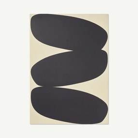 Paper Collective, Solid Shapes 01, print door Nina Bruun, 50 x 70 cm