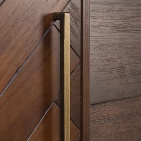 Dutchbone Class Tv-meubel Visgraat Acacia Hout - 180x45x60cm.