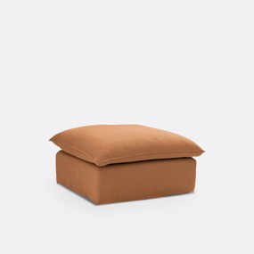 Poef, afneembare hoes, gekreukt linnen, ODNA