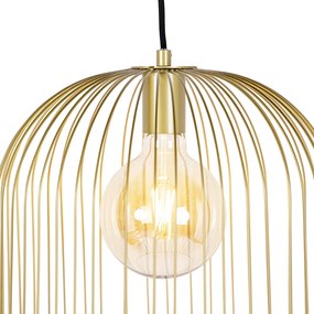Design hanglamp goud - Wire Knock