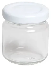 Inmaakpot glad met deksel, mini, 50 ml