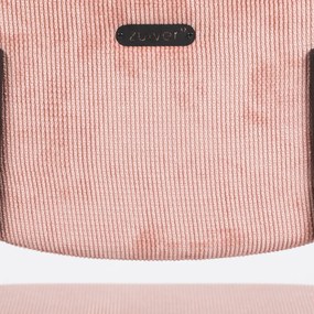 Zuiver Benson Lage Barkruk Stof Roze