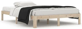 vidaXL Bedframe massief grenenhout 140x200 cm