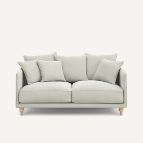 3-zits stonewashed fluwelen bank, Lazare