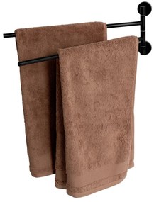 Plieger Vigo handdoekhouder 2 armig 45cm mat zwart