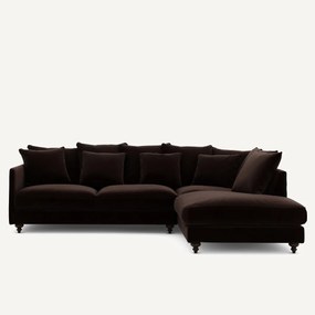 Fluwelen hoekslaapbank, Lazare