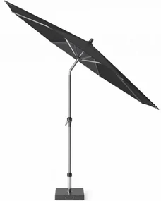 Riva premium parasol 300 cm rond faded black met kniksysteem