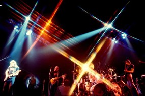 Foto Concert of rock band Pink Floyd, Paris, France, 1977