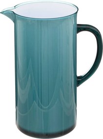 5Five Petr Square Karaf - 1950 ml - Petrol Blauw - Kunststof