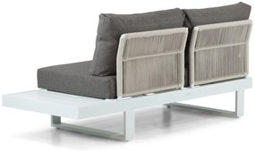 Hoek loungeset 6 personen Aluminium Wit  Lifestyle Garden Furniture Lorenzo
