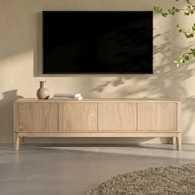 Eleonora Harvey Tv-meubel Licht Eiken Hout 170 Cm - 170x40x50cm.