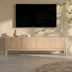 Tv-meubel Licht Eiken Hout 170 Cm - 170x40x50cm.