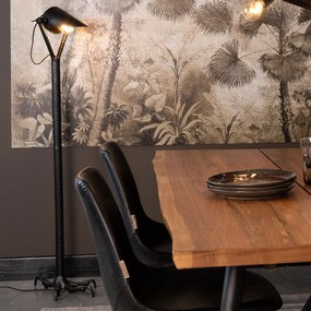 Dutchbone Falcon Metalen Vloerspot Zwart