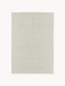 Gestreepte outdoor vloerkleed Turner, handgeweven