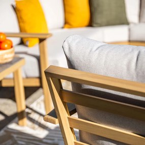 Garden Impressions Ariane loungeset 6-delig - light teak look