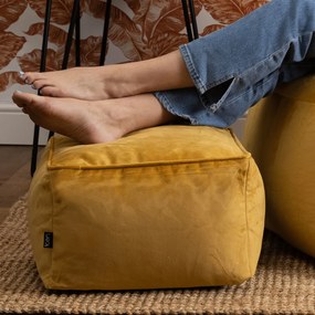 Amara Velvet Footstool