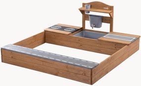 Houten zandbak met modderkeuken Lilo