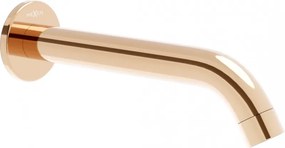 Mexen Kai badkuipuitloop wandmontage, roze goud - 79371-60