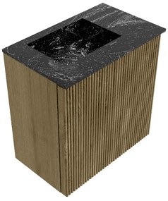 Mondiaz Joya DLux 40cm toiletmeubel dusk met wastafel faye links 1 kraangat lava