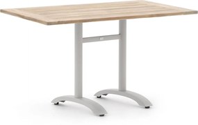 Tuin eettafel Bellagio  | Rechthoekig  | Tuintafel Kunststof | 140x80cm | 4 personen | Kees Smit Tuinmeubelen