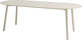 Alba dining tuintafel 220x100xH75 cm keramiek oyster linen Taste 4SO