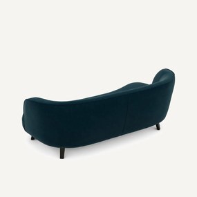 Bank in fluweel, Rosebury design E. Gallina