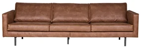 BePureHome Rodeo 3-zits Bank Leer Cognac
