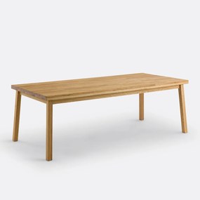 Tafel voor 8 personen, massief eik, Cennas